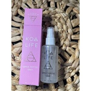 KOA LIFE Copper Peptide Toner 1.7 fl oz/50 ml NEW Hydrating Blemish Control
